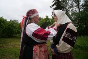 Sirid P&auml;rtin and Maria Paiste in Restaged by Beata Migas