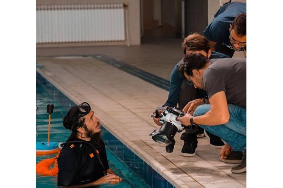 The Pelican by Filip Heraković shooting, credit: Sara Horvatić ,WolfgangDolly